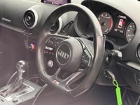 USED 2017 17 AUDI S3 2.0 TFSI Black Edition S Tronic quattro Euro 6 (s/s) 3dr #B&O SYSTEM+HEATED SEATS+FSH#