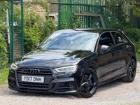 USED 2017 17 AUDI S3 2.0 TFSI Black Edition S Tronic quattro Euro 6 (s/s) 3dr #B&O SYSTEM+HEATED SEATS+FSH#
