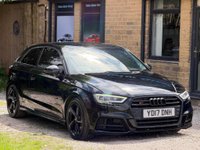 USED 2017 17 AUDI S3 2.0 TFSI Black Edition S Tronic quattro Euro 6 (s/s) 3dr #B&O SYSTEM+HEATED SEATS+FSH#