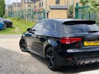 USED 2017 17 AUDI S3 2.0 TFSI Black Edition S Tronic quattro Euro 6 (s/s) 3dr #B&O SYSTEM+HEATED SEATS+FSH#