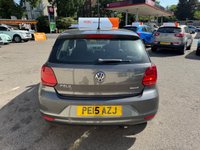 USED 2015 15 VOLKSWAGEN POLO 1.0 BlueMotion Tech SE Hatchback 3dr Petrol Manual Euro 6 (s/s) (60 ps) 1 OWNER, FULL HISTORY, 2 KEYS