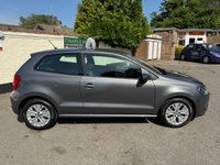 USED 2015 15 VOLKSWAGEN POLO 1.0 BlueMotion Tech SE Hatchback 3dr Petrol Manual Euro 6 (s/s) (60 ps) 1 OWNER, FULL HISTORY, 2 KEYS