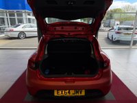 USED 2014 64 RENAULT CLIO 1.5 dCi Dynamique S MediaNav Hatchback 5dr Diesel EDC Euro 5 (90 ps) PARKING SENSORS, CRUISE CONTROL, HANDSFREE TECHNOLOGY WITH RENAULT BASS SYSTEM, SAT NAV WITH 7 INCH TOUCHSCREEN, 17 INCH GLOSS BLACK WHEELS, FLAME RED, PUSH TO START