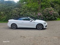 USED 2017 17 AUDI A5 CABRIOLET 2.0 TDI S line Convertible 2dr Diesel S Tronic quattro Euro 6 (s/s) (190 ps) Fsh,nav,19" alloys,rev cam