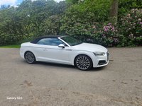 USED 2017 17 AUDI A5 CABRIOLET 2.0 TDI S line Convertible 2dr Diesel S Tronic quattro Euro 6 (s/s) (190 ps) Fsh,nav,19" alloys,rev cam