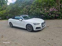 USED 2017 17 AUDI A5 CABRIOLET 2.0 TDI S line Convertible 2dr Diesel S Tronic quattro Euro 6 (s/s) (190 ps) Fsh,nav,19" alloys,rev cam