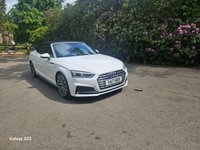USED 2017 17 AUDI A5 CABRIOLET 2.0 TDI S line Convertible 2dr Diesel S Tronic quattro Euro 6 (s/s) (190 ps) Fsh,nav,19" alloys,rev cam