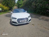 USED 2017 17 AUDI A5 CABRIOLET 2.0 TDI S line Convertible 2dr Diesel S Tronic quattro Euro 6 (s/s) (190 ps) Fsh,nav,19" alloys,rev cam