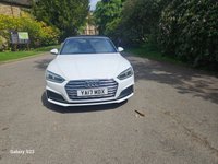 USED 2017 17 AUDI A5 CABRIOLET 2.0 TDI S line Convertible 2dr Diesel S Tronic quattro Euro 6 (s/s) (190 ps) Fsh,nav,19" alloys,rev cam