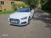 USED 2017 17 AUDI A5 CABRIOLET 2.0 TDI S line Convertible 2dr Diesel S Tronic quattro Euro 6 (s/s) (190 ps) Fsh,nav,19" alloys,rev cam