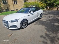 USED 2017 17 AUDI A5 CABRIOLET 2.0 TDI S line Convertible 2dr Diesel S Tronic quattro Euro 6 (s/s) (190 ps) Fsh,nav,19" alloys,rev cam