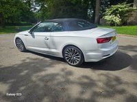 USED 2017 17 AUDI A5 CABRIOLET 2.0 TDI S line Convertible 2dr Diesel S Tronic quattro Euro 6 (s/s) (190 ps) Fsh,nav,19" alloys,rev cam