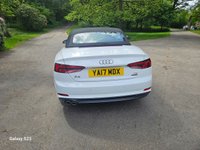 USED 2017 17 AUDI A5 CABRIOLET 2.0 TDI S line Convertible 2dr Diesel S Tronic quattro Euro 6 (s/s) (190 ps) Fsh,nav,19" alloys,rev cam