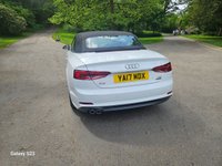 USED 2017 17 AUDI A5 CABRIOLET 2.0 TDI S line Convertible 2dr Diesel S Tronic quattro Euro 6 (s/s) (190 ps) Fsh,nav,19" alloys,rev cam