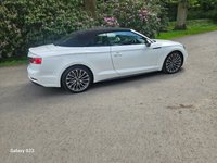 USED 2017 17 AUDI A5 CABRIOLET 2.0 TDI S line Convertible 2dr Diesel S Tronic quattro Euro 6 (s/s) (190 ps) Fsh,nav,19" alloys,rev cam