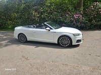 USED 2017 17 AUDI A5 CABRIOLET 2.0 TDI S line Convertible 2dr Diesel S Tronic quattro Euro 6 (s/s) (190 ps) Fsh,nav,19" alloys,rev cam