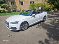 USED 2017 17 AUDI A5 CABRIOLET 2.0 TDI S line Convertible 2dr Diesel S Tronic quattro Euro 6 (s/s) (190 ps) Fsh,nav,19" alloys,rev cam