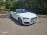 USED 2017 17 AUDI A5 CABRIOLET 2.0 TDI S line Convertible 2dr Diesel S Tronic quattro Euro 6 (s/s) (190 ps) Fsh,nav,19" alloys,rev cam