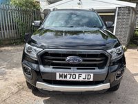 USED 2020 70 FORD RANGER 2.0 EcoBlue Wildtrak Pickup Double Cab 4dr Diesel Manual 4WD Euro 6 (213 ps)+2 KEYS+1 FORMER KEEPER+HISTORY+NEW WET BELT 2024+CLIMATE+ALLOYS+PRIVACY+SIDE STEPS+DOUBLE CAB CANOPY+LEATHER HEATED SEATS+BLUETOOTH+MEDIA+NAV+USB+AUX+DAB+REAR PARKING SENSORS 2 KEYS+1 FORMER KEEPER+HISTORY+NEW WET BELT 2024+CLIMATE+ALLOYS+PRIVACY+SIDE STEPS+DOUBLE CAB CANOPY+LEATHER HEATED SEATS+BLUETOOTH+MEDIA+NAV+USB+AUX+DAB+REAR PARKING SENSORS+HPI CLEAR