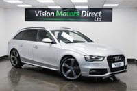 USED 2013 63 AUDI A4 AVANT 2.0 TDI Black Edition Euro 5 (s/s) 5dr Service History, 12 Month MOT