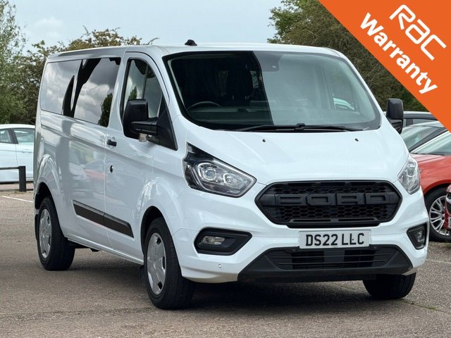 View our Ford Transit Custom 2.0 320 EcoBlue Trend Kombi Double Cab 5dr Diesel Manual L2 H1 Euro 6 (s/s) (130 ps)