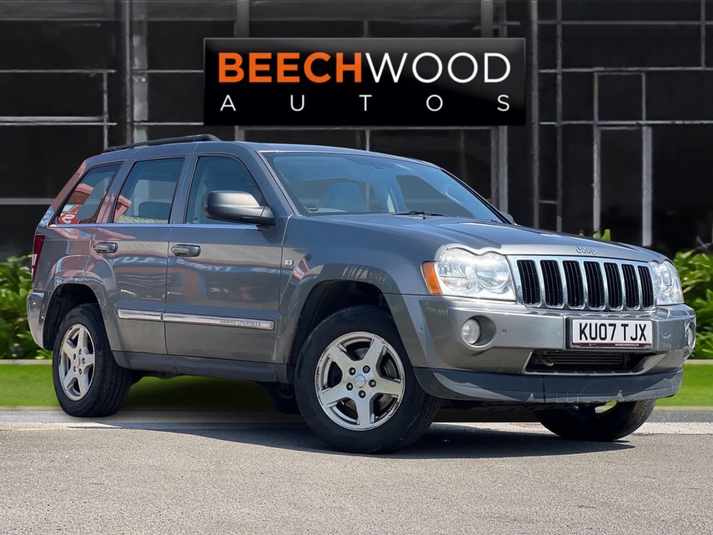 USED 2007 07 JEEP GRAND CHEROKEE 3.0 CRD Limited SUV 5dr Diesel Automatic 4WD (270 g/km, 215 bhp) 