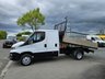 USED 2016 16 IVECO DAILY  35C13 CREW CAB TIPPER PICKUP ULEZ FREE ZONE 