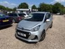 USED 2018 18 HYUNDAI I10 1.0 Premium Hatchback 5dr Petrol Manual Euro 6 (66 ps) 2018 Hyundai i10 1.0 Premium in sleek silver with just 29,200 miles one of the lowest mileage i10s you will find at this price. Climate control, cruise control, DAB radio, Bluetooth, leather steering wheel, privacy glass and electric folding mirrors all fitted as standard. Fresh service, new MOT, 6 month warranty and breakdown cover included. &pound;7,995.