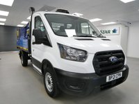 USED 2021 21 FORD TRANSIT 350 RWD 2.0 EBL 130 BHP L2 MEDIUM LEADER TIPPER ( AIR CON ) RWD | TIPPER | AIR CON | TOWPACK