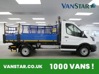 USED 2021 21 FORD TRANSIT 350 RWD 2.0 EBL 130 BHP L2 MEDIUM LEADER TIPPER ( AIR CON ) RWD | TIPPER | AIR CON | TOWPACK