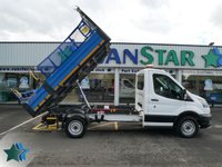 USED 2021 21 FORD TRANSIT 350 RWD 2.0 EBL 130 BHP L2 MEDIUM LEADER TIPPER ( AIR CON ) RWD | TIPPER | AIR CON | TOWPACK