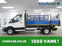USED 2021 21 FORD TRANSIT 350 RWD 2.0 EBL 130 BHP L2 MEDIUM LEADER TIPPER ( AIR CON ) RWD | TIPPER | AIR CON | TOWPACK