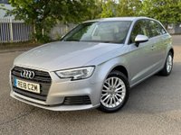 USED 2018 18 AUDI A3 1.0 TFSI SE Technik Sportback 5dr Petrol S Tronic Euro 6 (s/s) (116 ps) 1 OWNER+LOW MILES+FSH+NAV+ULEZ