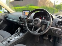 USED 2018 18 AUDI A3 1.0 TFSI SE Technik Sportback 5dr Petrol S Tronic Euro 6 (s/s) (116 ps) 1 OWNER+LOW MILES+FSH+NAV+ULEZ