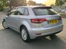 USED 2018 18 AUDI A3 1.0 TFSI SE Technik Sportback 5dr Petrol S Tronic Euro 6 (s/s) (116 ps) 1 OWNER+LOW MILES+FSH+NAV+ULEZ