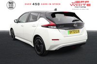 USED 2022 72 NISSAN LEAF 39kWh Tekna 5dr Auto (APPLE CAR PLAY, FULL LEATHER) 