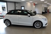USED 2015 15 AUDI A1 1.4 TFSI S line Sportback 5dr Petrol S Tronic Euro 6 (s/s) (125 ps) &pound;35 ROAD TAX***AUTOMATIC***SATNAV***BLUETOOTH***AIR CON***S-LINE SPORTS SEATS***HEAD LIGHT WASH SYSTEM***PADDLE SHIFT***VOICE CONTROL***S-LINE STYLING***FOLDING DASH DISPLAY***MULTI-FUNCTION STEERING WHEEL***HEATED DOOR MIRRORS***