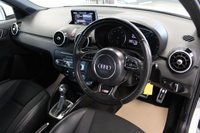 USED 2015 15 AUDI A1 1.4 TFSI S line Sportback 5dr Petrol S Tronic Euro 6 (s/s) (125 ps) &pound;35 ROAD TAX***AUTOMATIC***SATNAV***BLUETOOTH***AIR CON***S-LINE SPORTS SEATS***HEAD LIGHT WASH SYSTEM***PADDLE SHIFT***VOICE CONTROL***S-LINE STYLING***FOLDING DASH DISPLAY***MULTI-FUNCTION STEERING WHEEL***HEATED DOOR MIRRORS***
