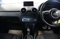 USED 2015 15 AUDI A1 1.4 TFSI S line Sportback 5dr Petrol S Tronic Euro 6 (s/s) (125 ps) &pound;35 ROAD TAX***AUTOMATIC***SATNAV***BLUETOOTH***AIR CON***S-LINE SPORTS SEATS***HEAD LIGHT WASH SYSTEM***PADDLE SHIFT***VOICE CONTROL***S-LINE STYLING***FOLDING DASH DISPLAY***MULTI-FUNCTION STEERING WHEEL***HEATED DOOR MIRRORS***