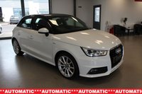 USED 2015 15 AUDI A1 1.4 TFSI S line Sportback 5dr Petrol S Tronic Euro 6 (s/s) (125 ps) &pound;35 ROAD TAX***AUTOMATIC***SATNAV***BLUETOOTH***AIR CON***S-LINE SPORTS SEATS***HEAD LIGHT WASH SYSTEM***PADDLE SHIFT***VOICE CONTROL***S-LINE STYLING***FOLDING DASH DISPLAY***MULTI-FUNCTION STEERING WHEEL***HEATED DOOR MIRRORS***