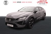 USED 2023 23 PEUGEOT 408 1.2 PureTech Allure Premium Fastback 5dr EAT (SAT NAV) 