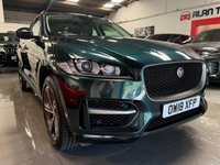USED 2018 18 JAGUAR F-PACE 2.0 P250i R-Sport SUV 5dr Petrol Auto AWD Euro 6 (s/s) (250 ps) 
