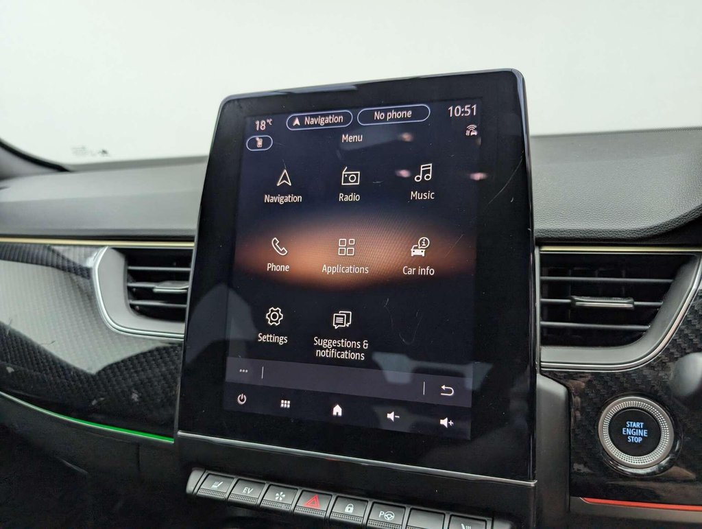Used 2023 72 RENAULT ARKANA 1.6 Arkana E-Tech Engineered Edition HEV Auto 5dr CLICK+COLLECT / HOME DELIVERY