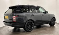 USED 2018 68 LAND ROVER RANGE ROVER 4.4 SD V8 Vogue SE SUV 5dr Diesel Auto 4WD Euro 6 (s/s) (339 ps) Hosting a very generous specification in Striking Carpathian Premium Metallic, Ivory Leather interior , 4 Zone climate control, Heated steering wheel, Panoramic glass sunroof, adaptive cruise control           sliding