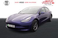 USED 2022 22 TESLA Model 3 Standard Range Plus RWD 4dr Auto (PAN ROOF, SAT NAV) 