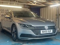USED 2019 19 VOLKSWAGEN ARTEON 1.5 TSI EVO Elegance Fastback 5dr Petrol DSG Euro 6 (s/s) (150 ps)+2 KEYS+1 FORMER KEEPER+HISTORY+FULL LEATHER SEATS+PARK CONTROL+NAV+PRIVACY+AIRCON+18