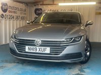 USED 2019 19 VOLKSWAGEN ARTEON 1.5 TSI EVO Elegance Fastback 5dr Petrol DSG Euro 6 (s/s) (150 ps)+2 KEYS+1 FORMER KEEPER+HISTORY+FULL LEATHER SEATS+PARK CONTROL+NAV+PRIVACY+AIRCON+18