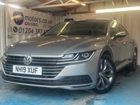 USED 2019 19 VOLKSWAGEN ARTEON 1.5 TSI EVO Elegance Fastback 5dr Petrol DSG Euro 6 (s/s) (150 ps)+2 KEYS+1 FORMER KEEPER+HISTORY+FULL LEATHER SEATS+PARK CONTROL+NAV+PRIVACY+AIRCON+18