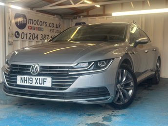 2019 VOLKSWAGEN ARTEON 1.5 TSI EVO Elegance Fastback 5dr Petrol DSG Euro 6 (s/s) (150 ps)+2 KEYS+1 FORMER KEEPER+HISTORY+FULL LEATHER SEATS+PARK CONTROL+NAV+PRIVACY+AIRCON+18" ALLOYS+BLUETOOTH+MEDIA+USB+AUX+DAB+CLIMATE+CRUISE &pound;14790.00