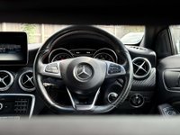 USED 2017 66 MERCEDES-BENZ A-CLASS 1.6 A 180 AMG Line Executive 5dr Long MOT Sat Nav Heated Seats